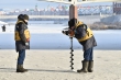Спасатели Марий Эл провели замеры толщины льда на водоемах