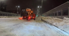 В Йошкар-Оле продолжаются снегоуборочные работы